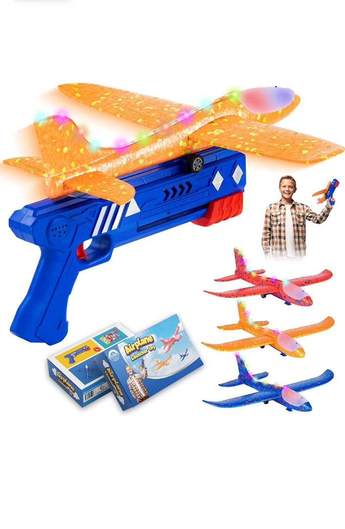 Airplane Launcher Toys For Boys -3 Pack