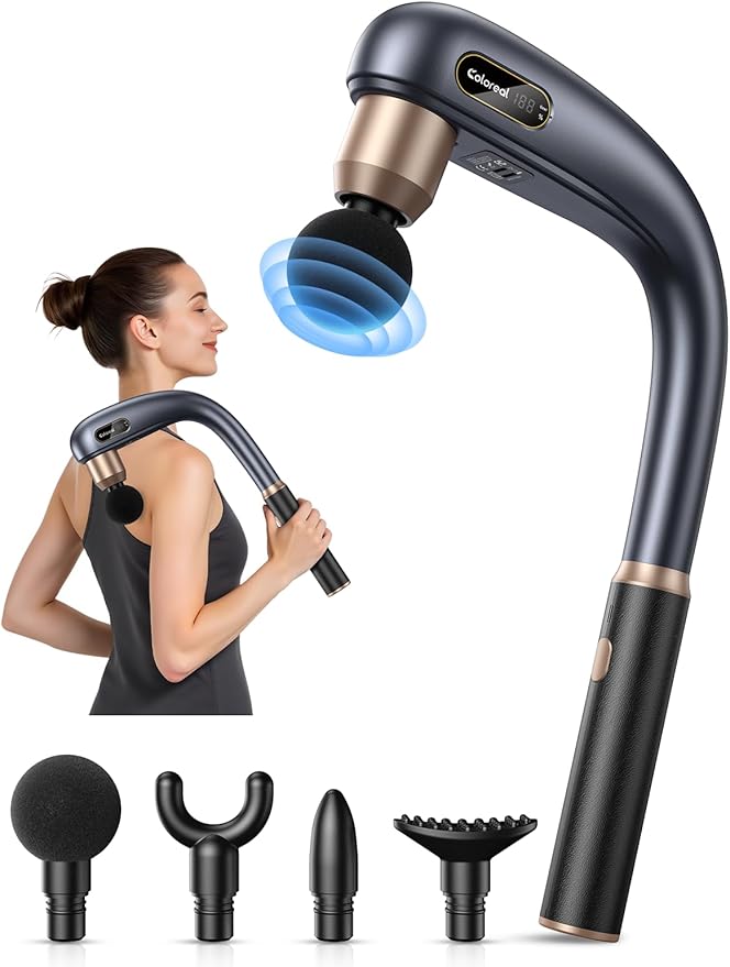 Read more about the article Massage Gun with Extended Handle