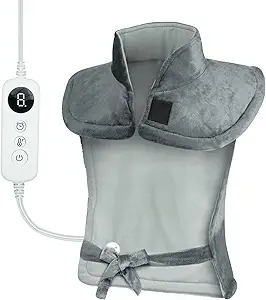 Heating pad for neck and shoulders and back